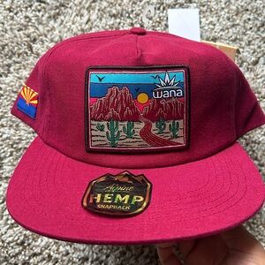 Wana x Alpine Hemp Co. Arizona Men’s Adjustable Snapback Hat (New With Tags)